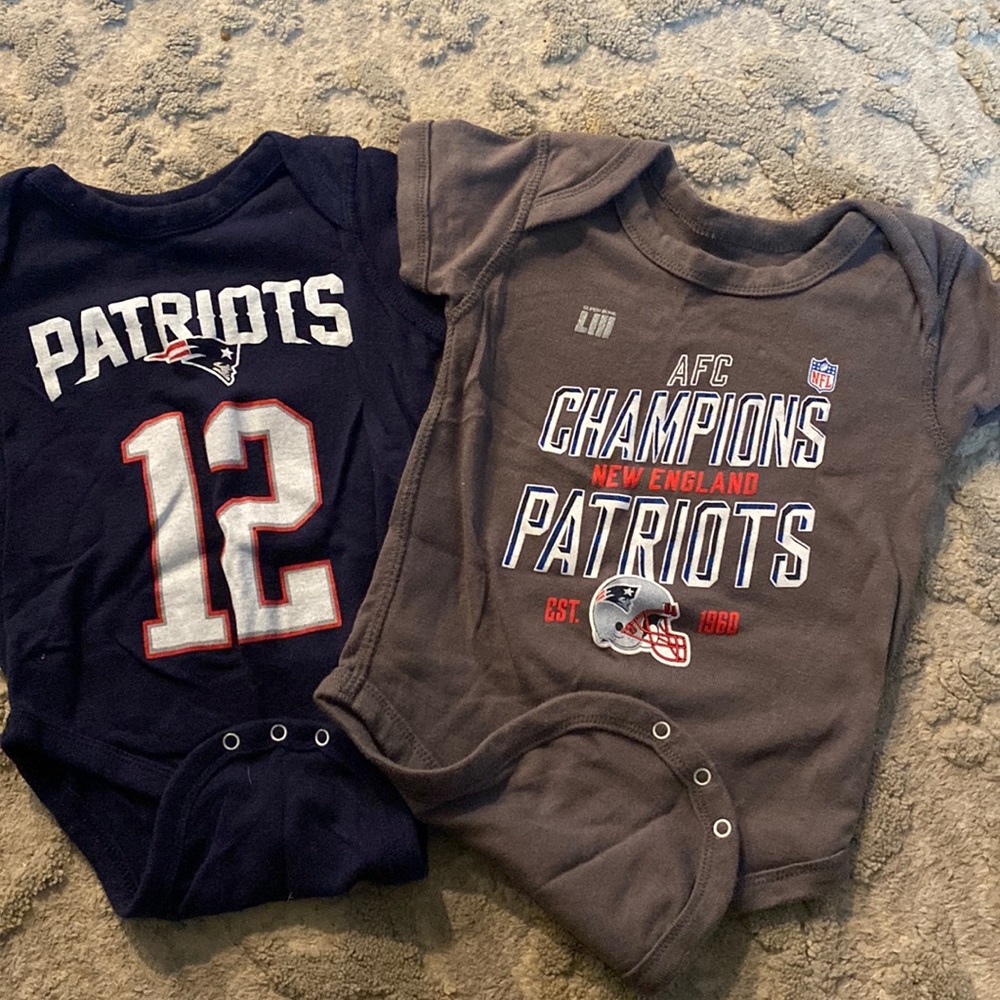 Patriots onesie